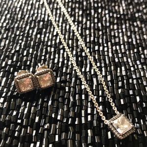 Pandora necklace & earrings